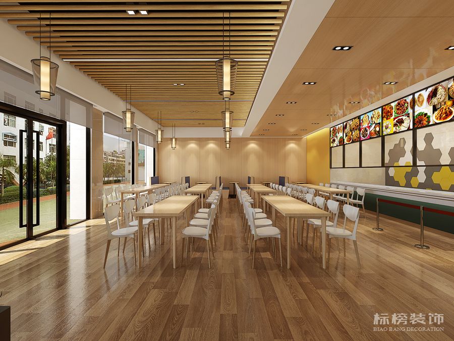 深圳翠園小學食堂設(shè)計2